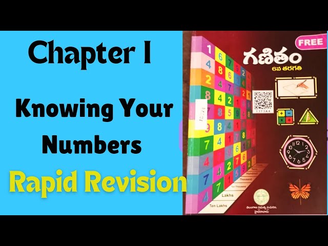 6thclassmaths Rapid Revision Knowing our Numbers|wholeNumbers|playing with Numbers#dsc2024#tstet2024