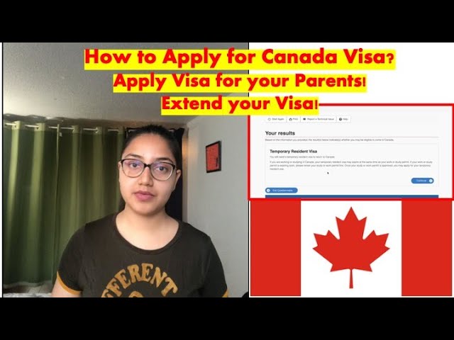How to apply Canadian Visa Online? Apply Canada Visa for your Parents| Students Extend your Visa!