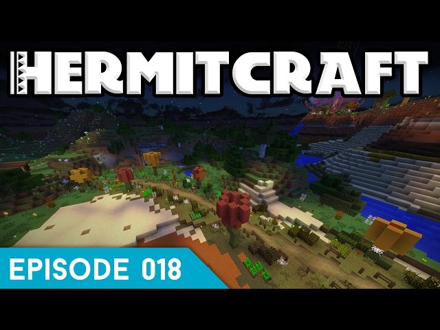 Hermitcraft IV 018 | SURREAL FLOWER PATH | A Minecraft Let's Play