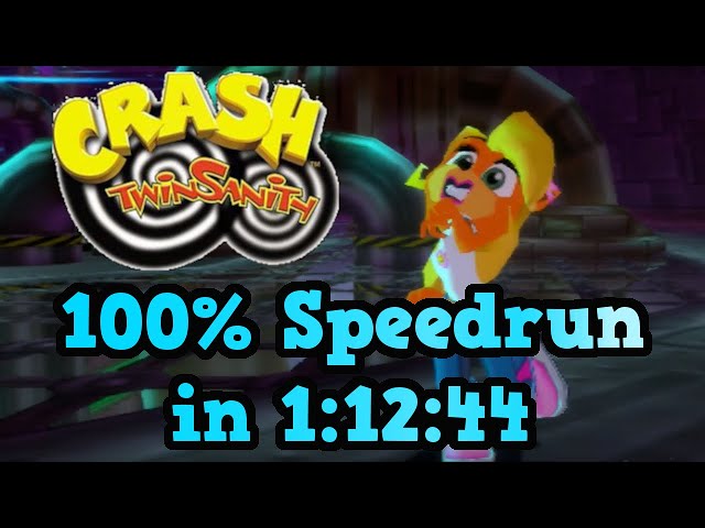 Crash Twinsanity 100% Speedrun in 1:12:44