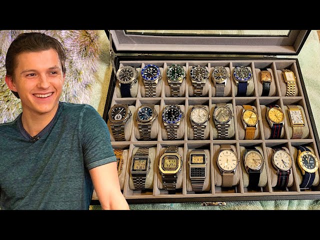 Tom Holland's Ridiculous Watch Collection