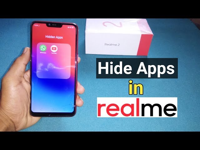 How to Hide & Unhide Apps in RealMe 2 and RealMe Other Devices