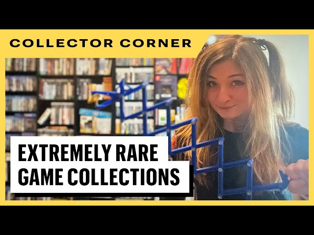 Collector Corner - Kelsey Lewin's Amazing Game Collection