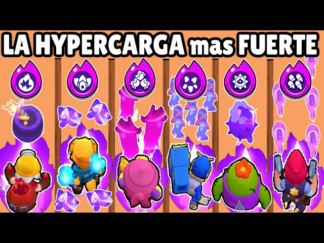 WHAT IS THE MOST POWERFUL HYPERCHARGE? | NEW HYPERLOADS | BRAWL STARS