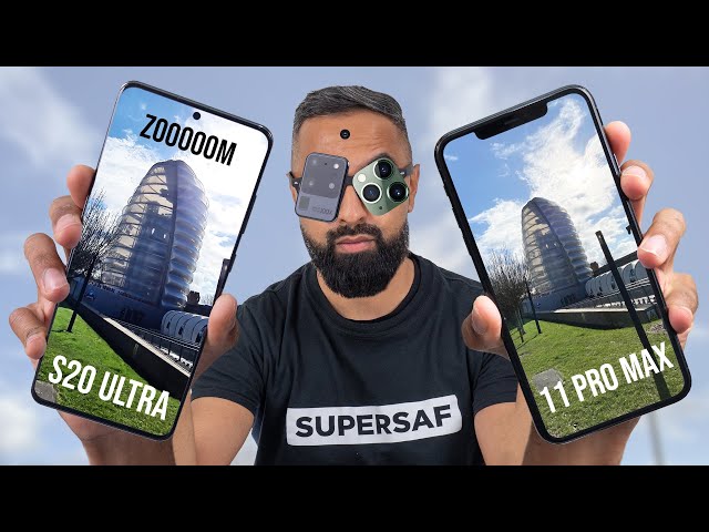 Samsung Galaxy S20 Ultra vs iPhone 11 Pro Max Camera Test Comparison