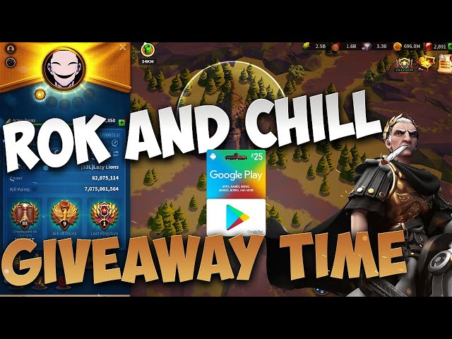 Quick ROK & Chill + GIVEAWAY WINNER | Rise of Kingdoms