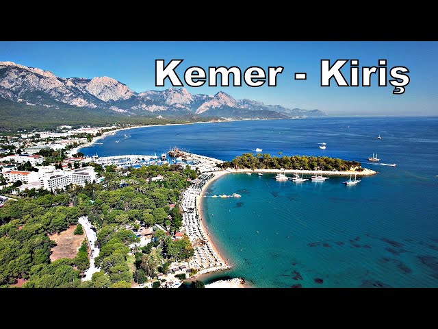Kemer -  Kiriş , Antalya_ Кемер Анталия Турция. Drone 4K