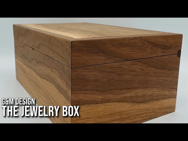 How To Make a Wooden Hinge Jewelry Box | Woodworking