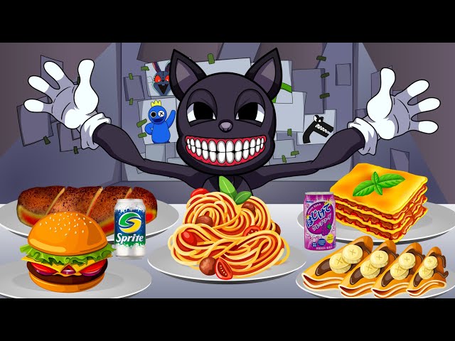Watch this AWESOME Cartoon Cat Mukbang Animation to boost your mood!