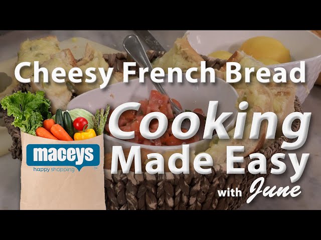 Cooking Made Easy with June:  Cheesy French Bread (S23E11) | July 5, 2023