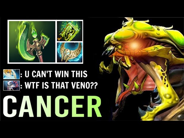 NEW MOST CANCER Parasma Venomancer Most Hated Annoying Hero Carry All Team WTF Comeback Dota 2