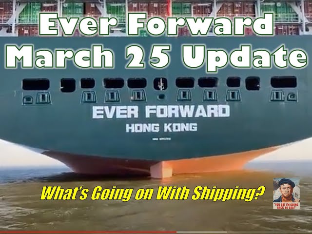 Ever Forward March 25 (Live) Update    |  What's Going On With Shipping?