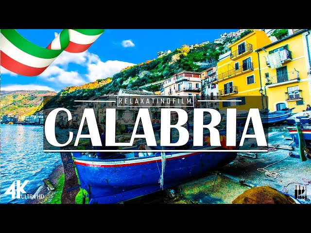 Beautiful Calabria 4K • Relaxing Italian Music, Instrumental Romantic • Video 4K UltraHD