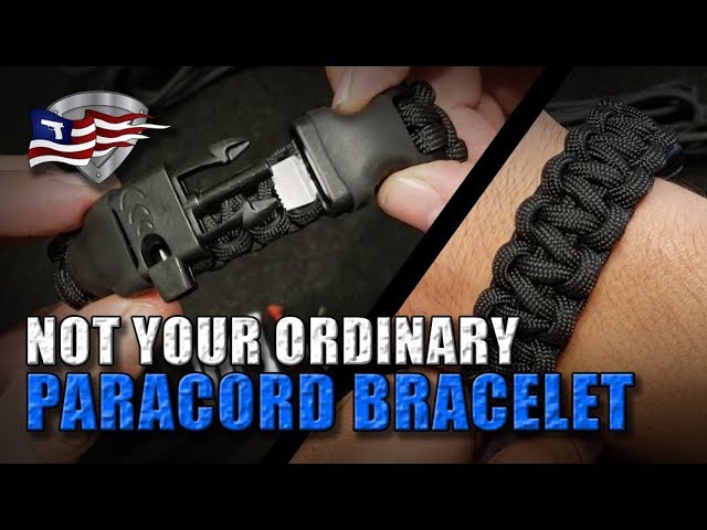 How To Make The Ultimate Paracord Survival Bracelet