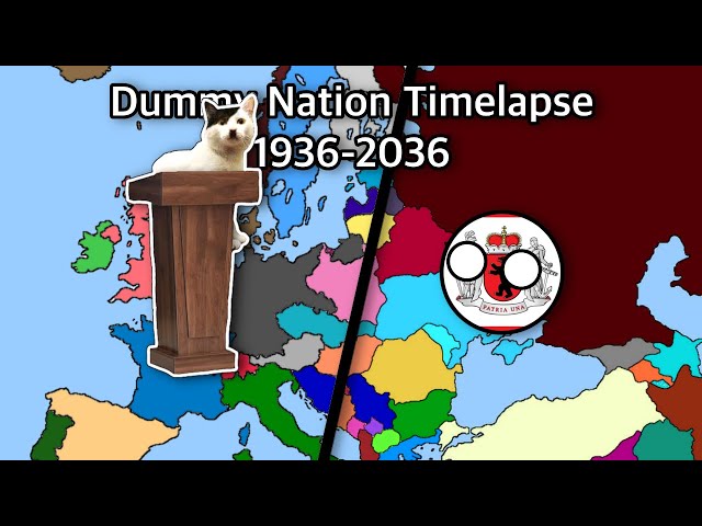 Dummy Nation timelapse from 1936 to 2036