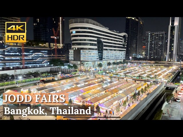 [BANGKOK] Jodd Fairs Rama 9 "The Most Popular Night Market In Bangkok!" | Thailand [4K HDR Walk]