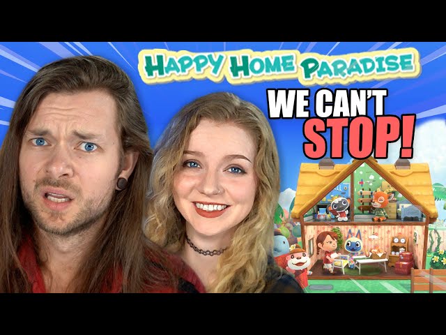 We CAN'T STOP PLAYING Animal Crossing: Happy Home Paradise