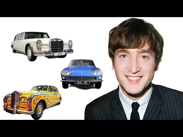 John Lennon's Exotic Car Collection