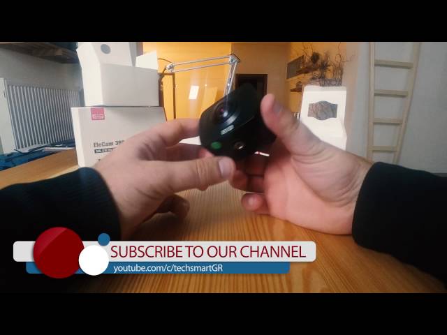 ELEPHONE ELE CAM 360 unboxing and Review