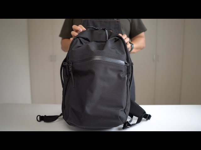 Black Ember Shadow 22: Sleek, stealthy (but floppy) EDC bag w/ high tech materials & organization