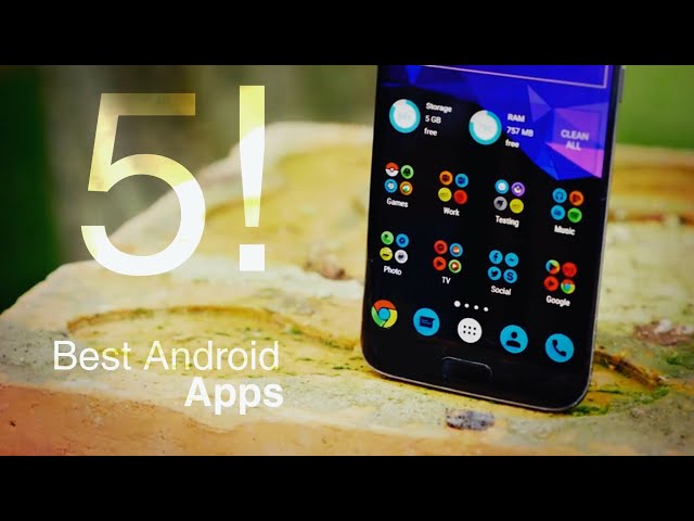 Top 5 Best Android Apps | October 2017!
