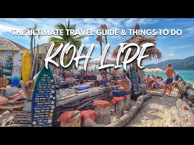 [New! 2024] [4K] Koh Lipe | The Maldives of Thailand - With Captions [Places to Visit in Thailand]