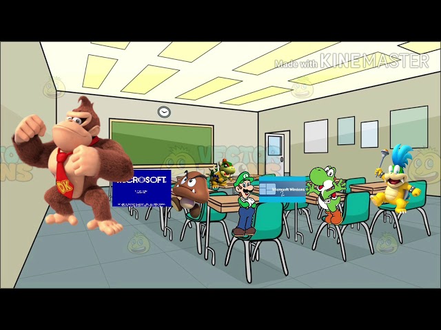 Bowser Brings AO Game To School
