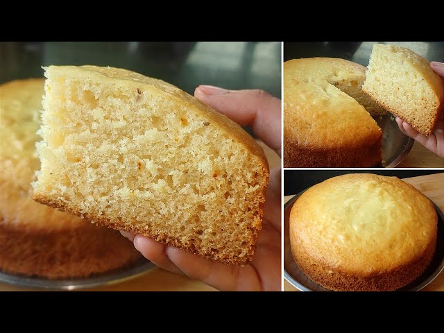 Eggless Nutty Ghee Cake In Kadhai For Beginners|Kesar Ghee Cake|Soft & Moist Ghee Cake Without Oven