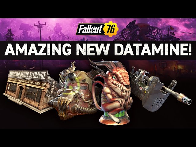 Fallout 76 | NEW SEASON 16 DATAMINE & FUTURE ATOMIC SHOP ITEMS!