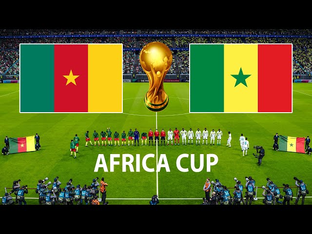 Cameroon vs Senegal | Africa Cup OF Nations 2024 | eFootbaal Pes Gameplay