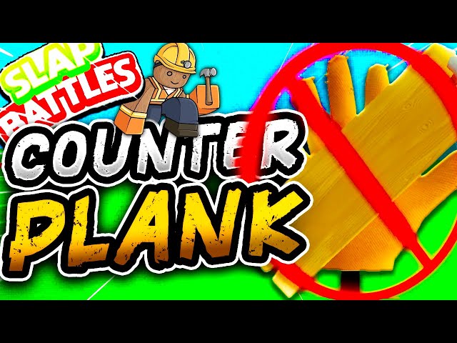 HOW to COUNTER the PLANK Glove📏- Slap Battles Roblox