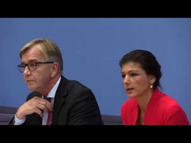 Sahra Wagenknecht, Dietmar Bartsch: Mit Elan und Zuversicht