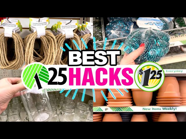 25 *BEST* Dollar Store HACKS 2024! High-End $1 Dollar Tree DIYs & ideas to try this year!