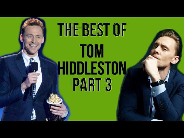 The Best of Tom Hiddleston aka Loki Laufeyson Part 3: More Press Interviews