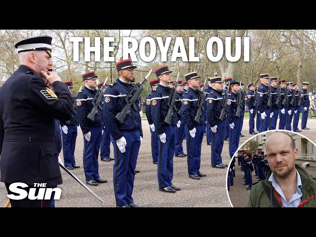 French troops to guard Buckingham Palace for first time in history