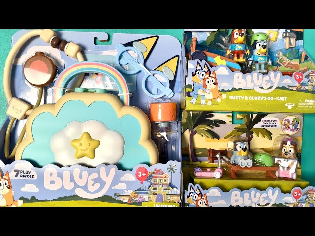 Unboxing NEW Bluey toys Unboxing NO Talking Video