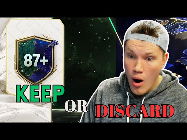 KEEP OR DISCARD SQUAD BUILDER CHALLENGE! 87+ Base, WW or Team of the Year Icon Pick! FC24
