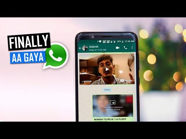 2 NEW Update in WhatsApp 2018 | Swipe to Reply & Picture in Picture Mode