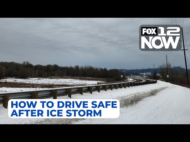 LIVE: How to drive safe after ice storm
