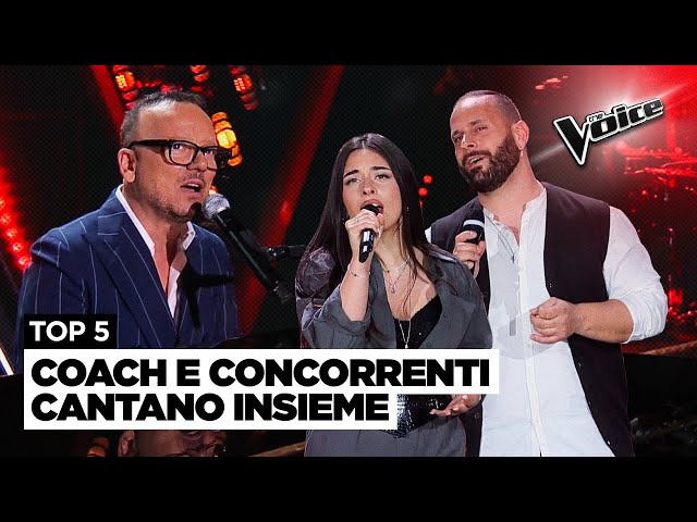 Gigi, Arisa, Clementino, Loredana cantano con i concorrenti di The Voice | Compilation