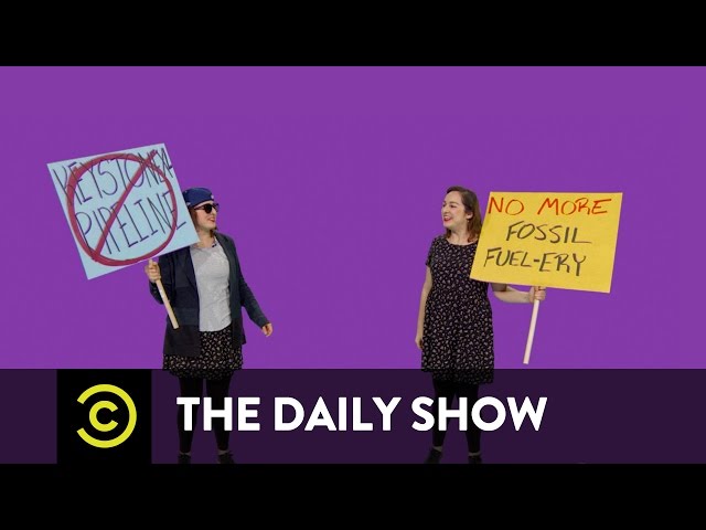 Please, Just Like… Don't: How to Protest: The Daily Show