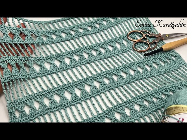 Easy summer crochet models for beginners (Blouse, tunic, vest, dress, pareo, curtain, runner, bag)