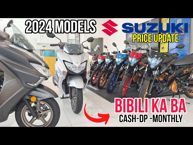 Kumpletong Presyo ng Suzuki Motorcycle ngyon Mayo 2024   Meron Ba new Model ?