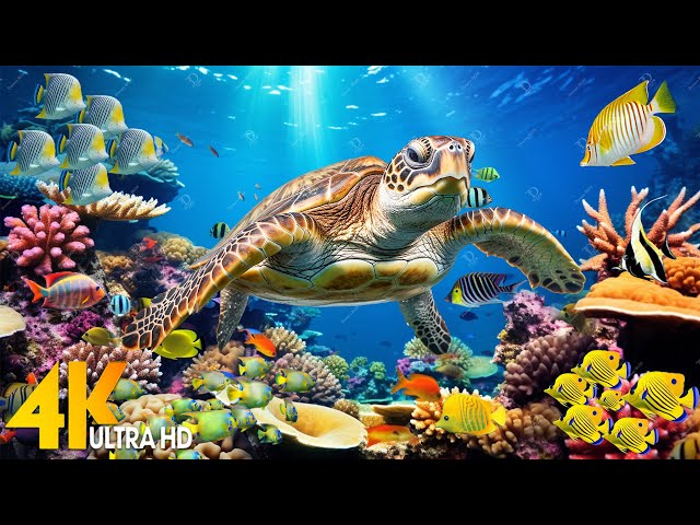 [NEW] 4HRS Stunning 4K Underwater Wonders - Relaxing Music, Coral Reefs, Fish-Colorful Sea Life #57