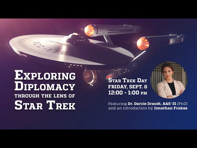 Exploring Diplomacy through the Lens of Star Trek