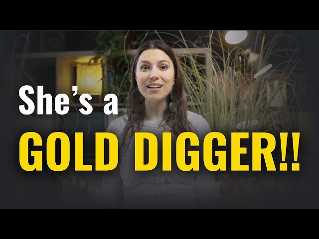 How to spot a GOLD DIGGER