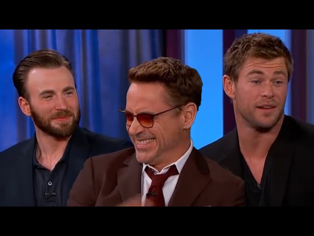 Avengers Cast FUNNY MOMENTS