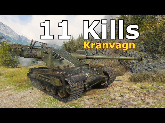 World of Tanks Kranvagn - 11 Kills 10,6K Damage