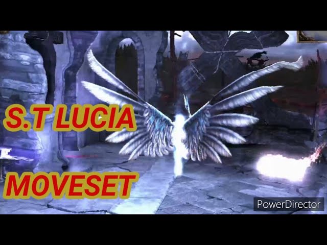 Dante's Inferno: SANTA LUCIA Moveset Showcase
