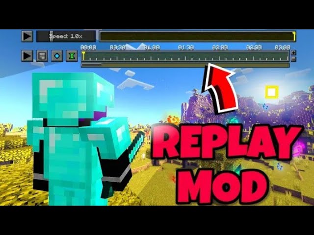 Make Replay In Minecraft Pocket Edition 🔥 | Cinematic mod 1.20 🤩